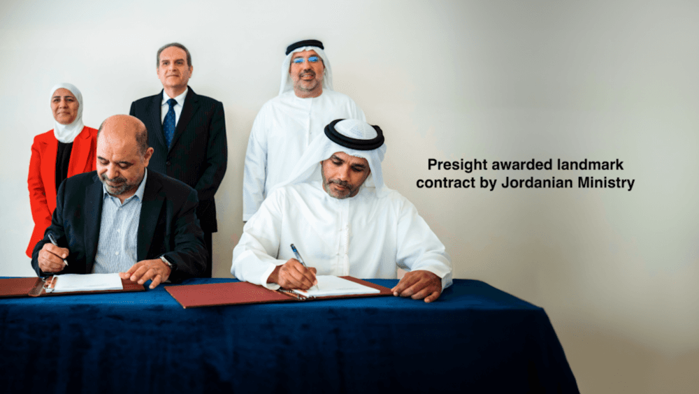 Presight awarded landmark contract by Jordanian Ministry to drive digital transformation in the healthcare sector | Invent a Better Everyday | Abu Dhabi, UAE | G42