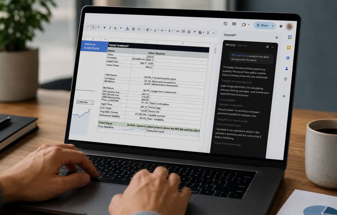 OpenAI تطلق إضافة ChatGPT لجداول البيانات في Excel وGoogle Sheets