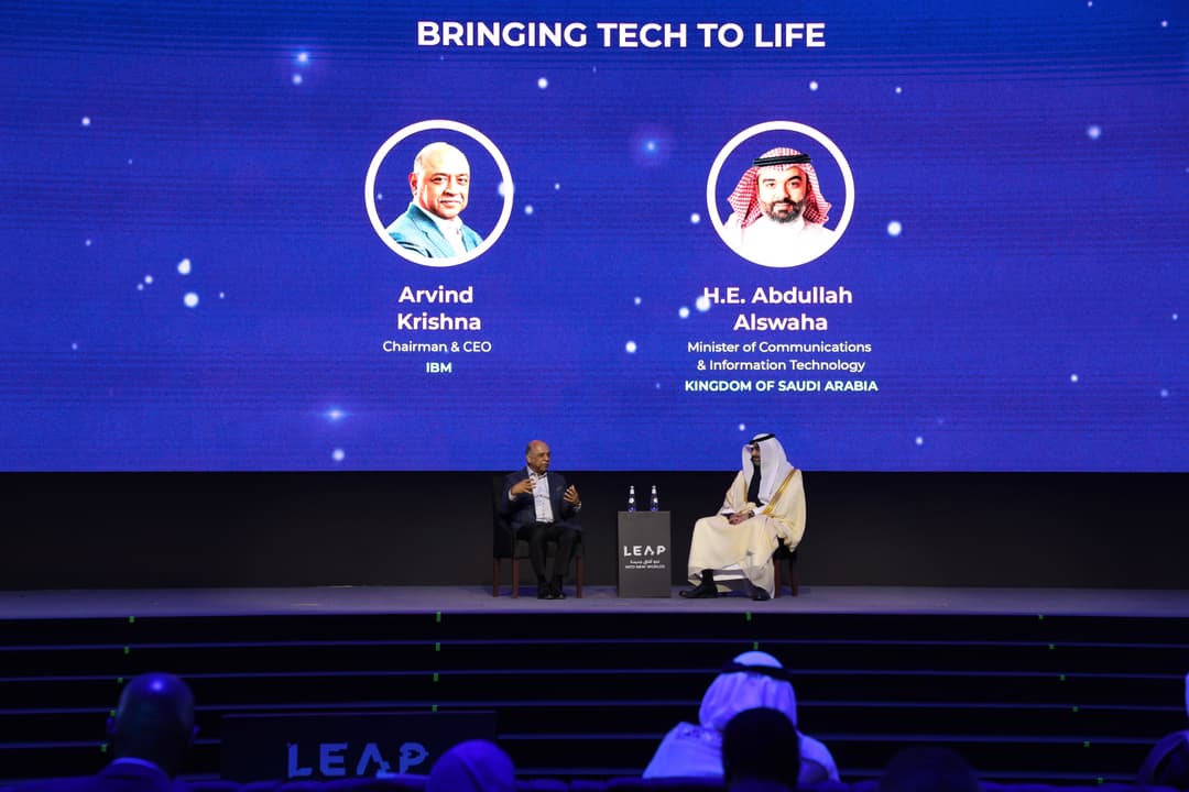 Communications Minister at LEAP25: Saudi Arabia Accelerates Innovation, Attracts Global Tech, Advances AI Systems | Ministry of Communications and Information Technology