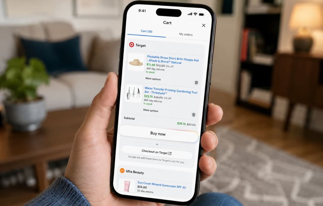 جوجل تكشف عن أداة "Universal Cart" لتبسيط التسوق الإلكتروني