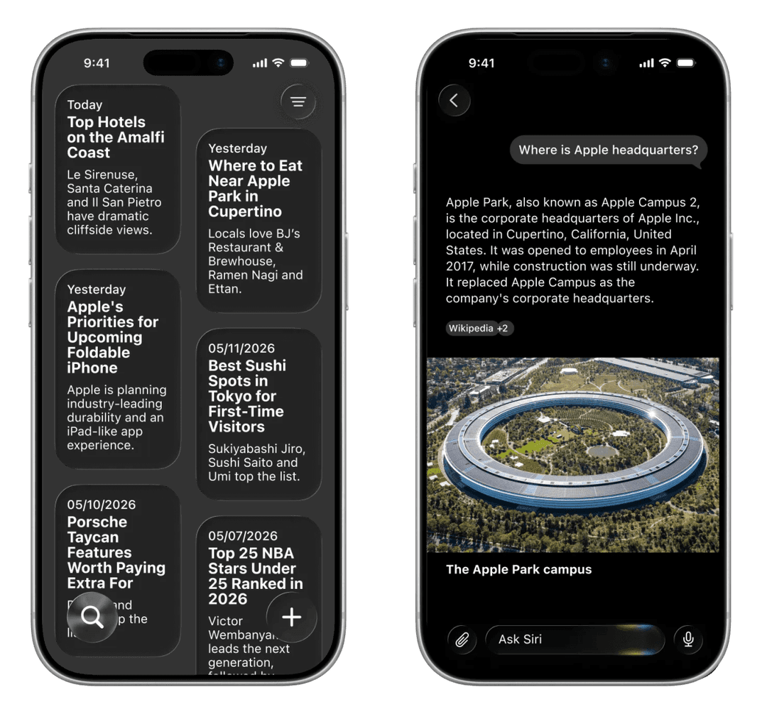 تحديثات جديدة في نظام iOS 27 مع تجربة Siri معاد تصميمها