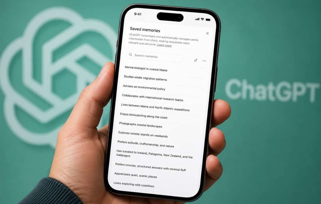 OpenAI تطلق تحديثات جديدة لميزة الذاكرة في ChatGPT