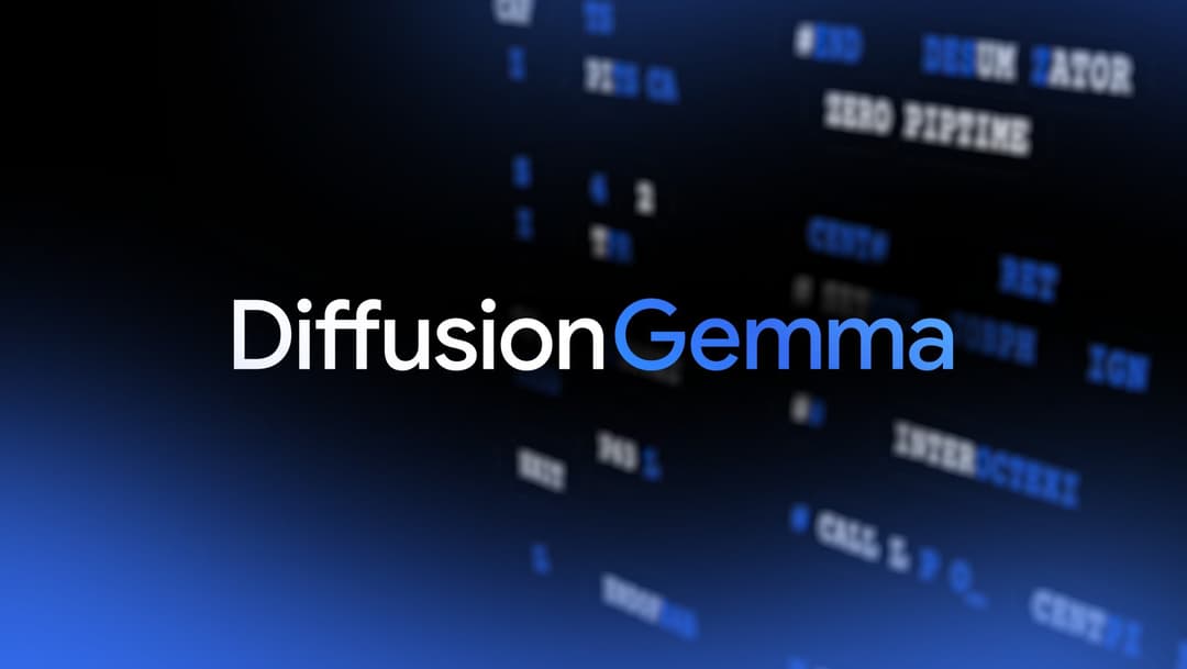 جوجل تطلق نموذج DiffusionGemma الجديد لتوليد النصوص