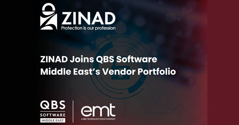 شراكة استراتيجية بين QBS Software وZINAD لتعزيز الأمن السيبراني