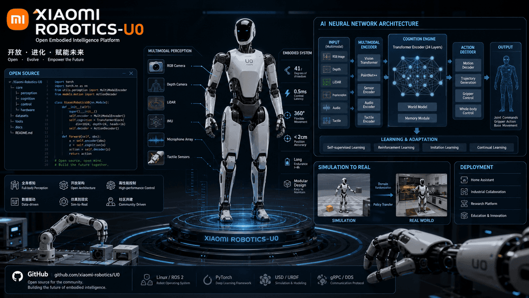 إطلاق نموذج Xiaomi-Robotics-U0: ثورة في الذكاء الاصطناعي المجسد
