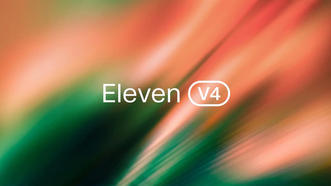 إطلاق نموذج Eleven v4 من ElevenLabs لتحسين التعبير الصوتي
