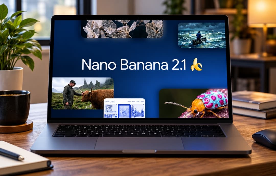 جوجل تطلق Nano Banana 2.1 مع تحسينات في توليد الصور